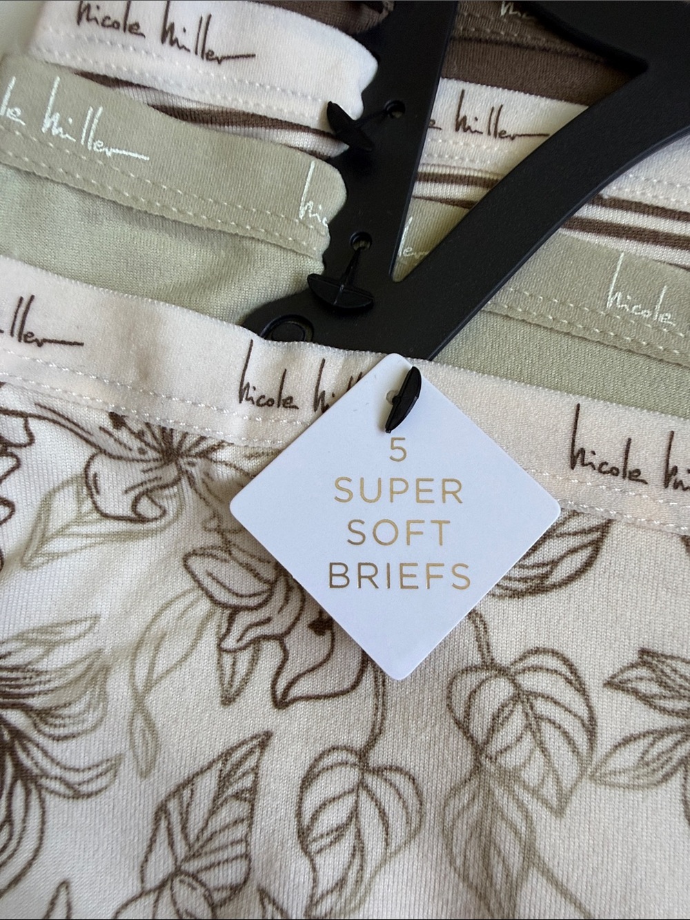 Nicole Miller Super Soft Briefs NEW!! - Picture 3 of 5